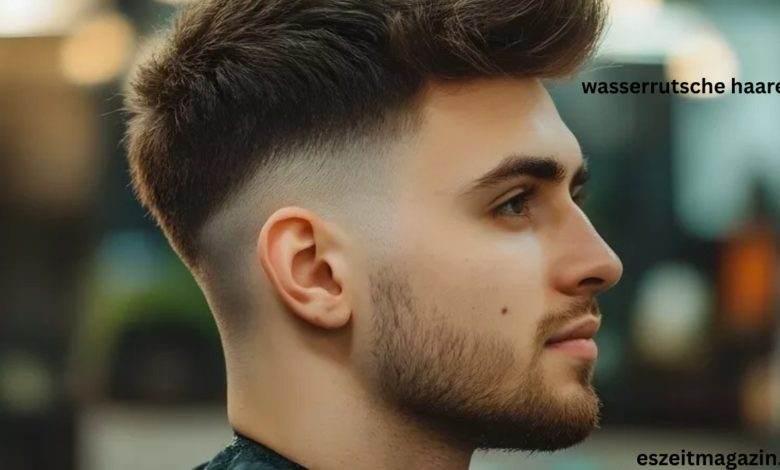 wasserrutsche haare