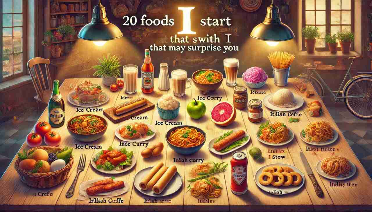 Foods That Start with I: A Vibrant Culinary Adventure from Ice‑cream to Injera