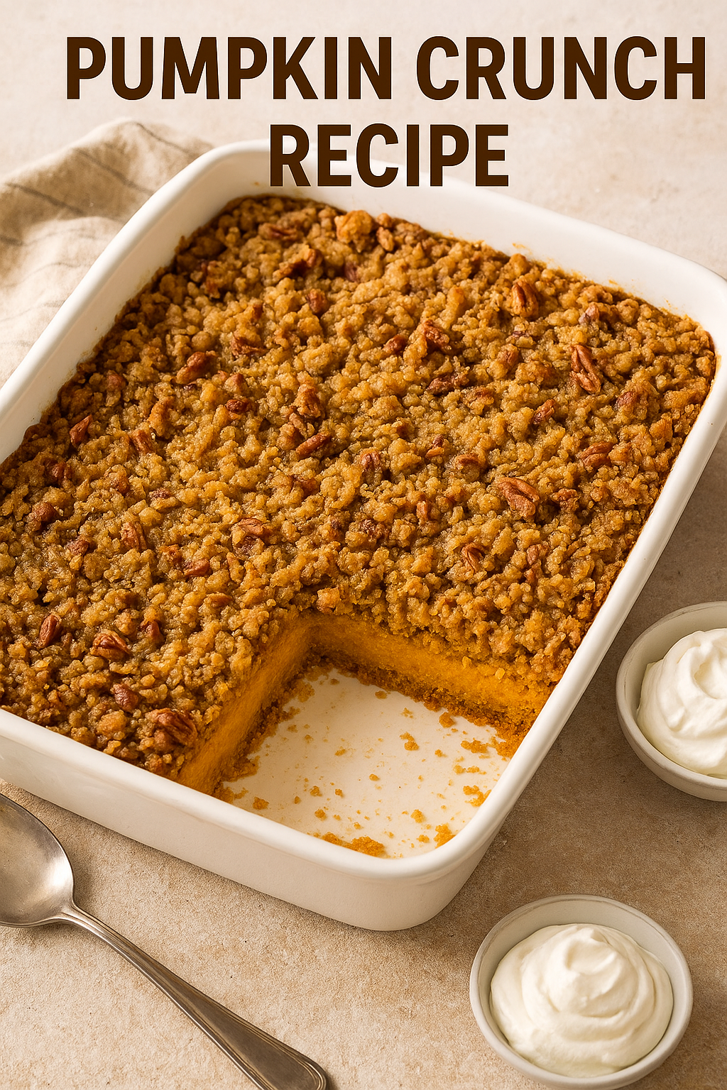 Pumpkin Crunch Recipe: A Deliciously Easy Fall Dessert