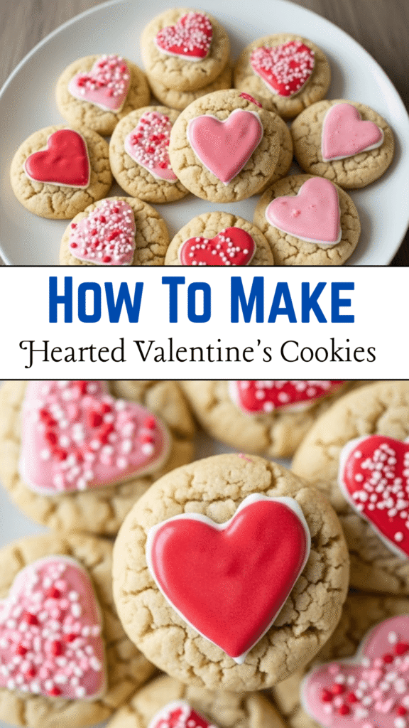 How To Make Hearted Valnetine Cookies