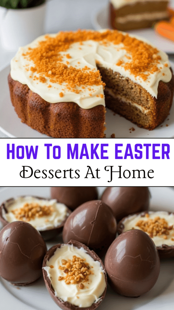 How To Make Easter Desserts At Home