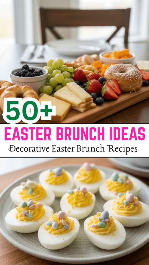Decorative Easter Brunch Food Ideas