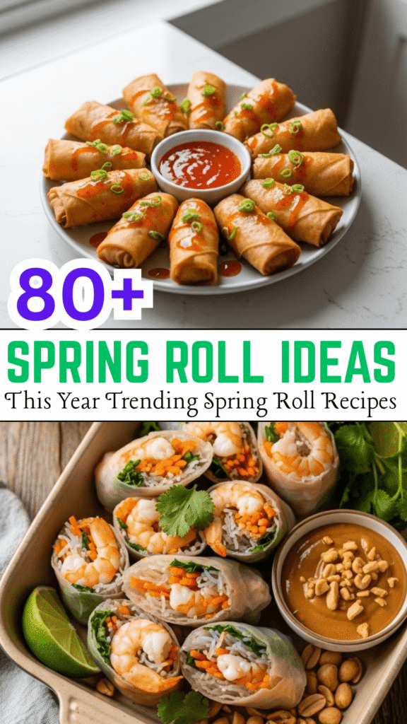 80+ Trending Spring Rolls Ideas And Recipes