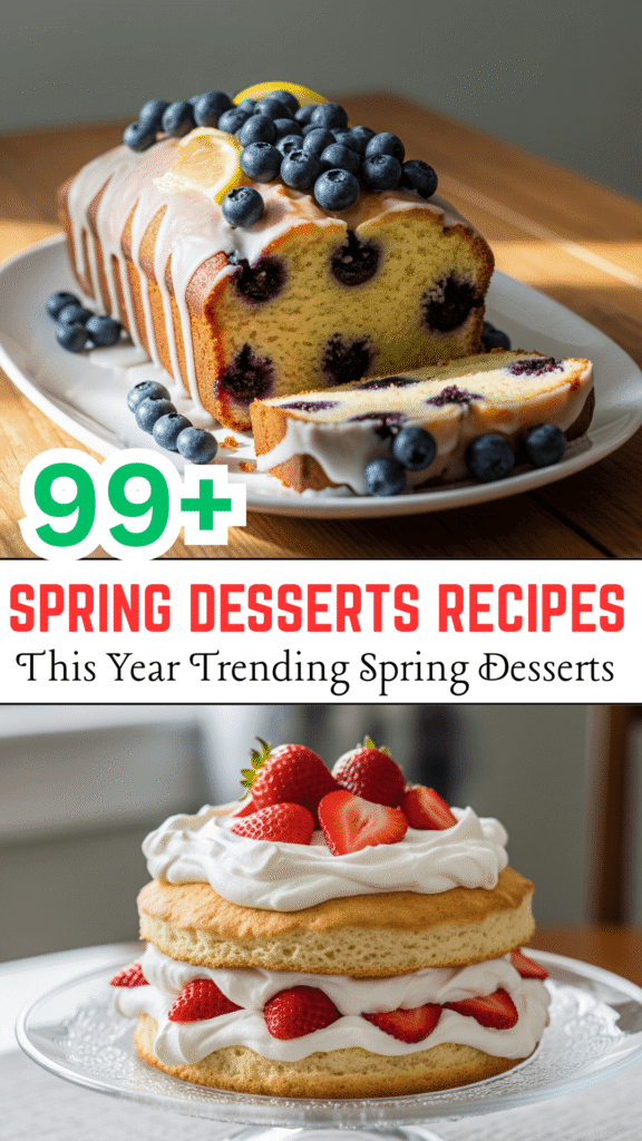 99+ Spring Desserts Recipes I Love To Make