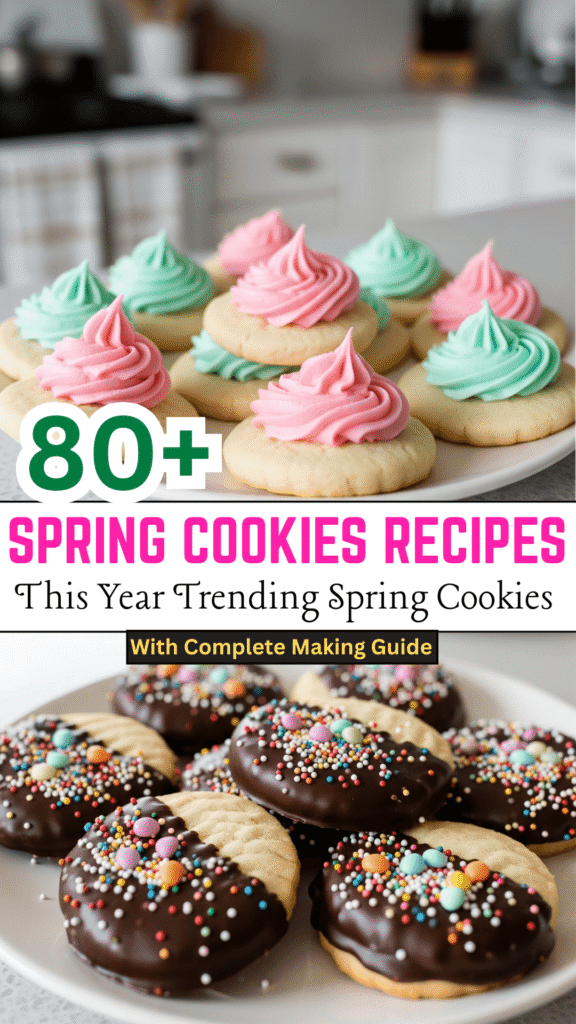 80+ Delicious Cookies Recipes For Spring