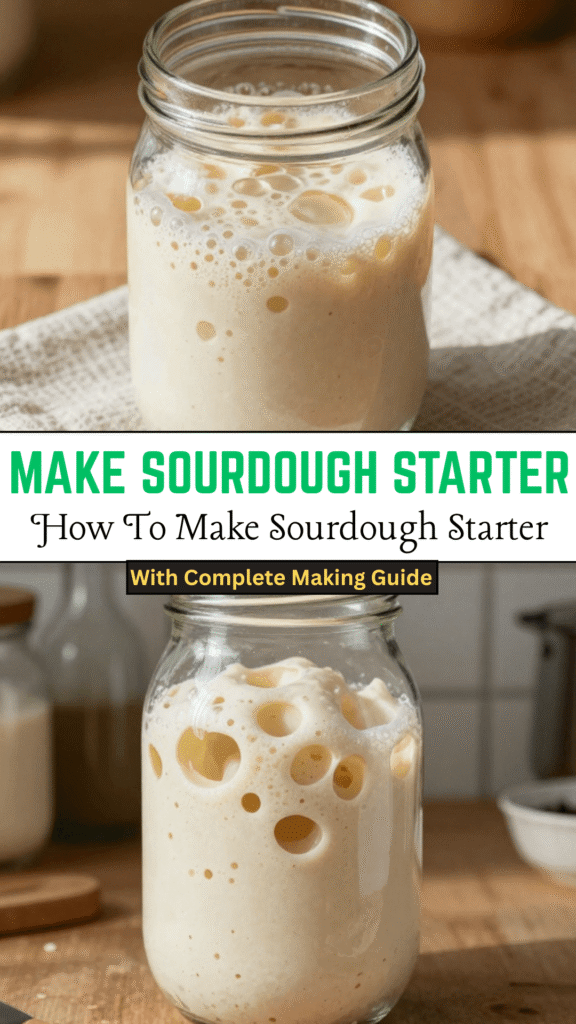 How To Make Sourdough Starter? Step By Step Guide