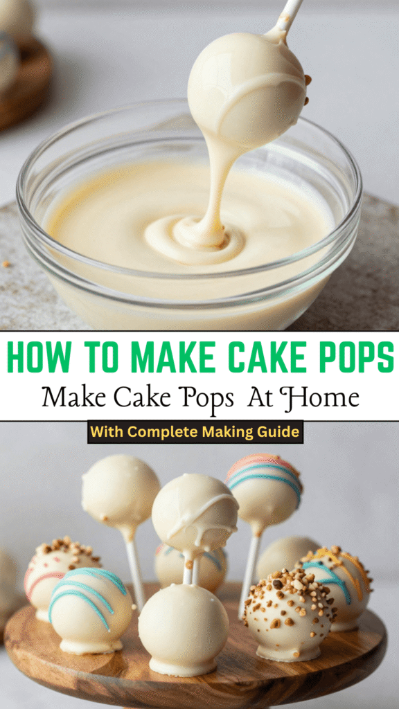 How To Make Delicious Cake Pops At Home