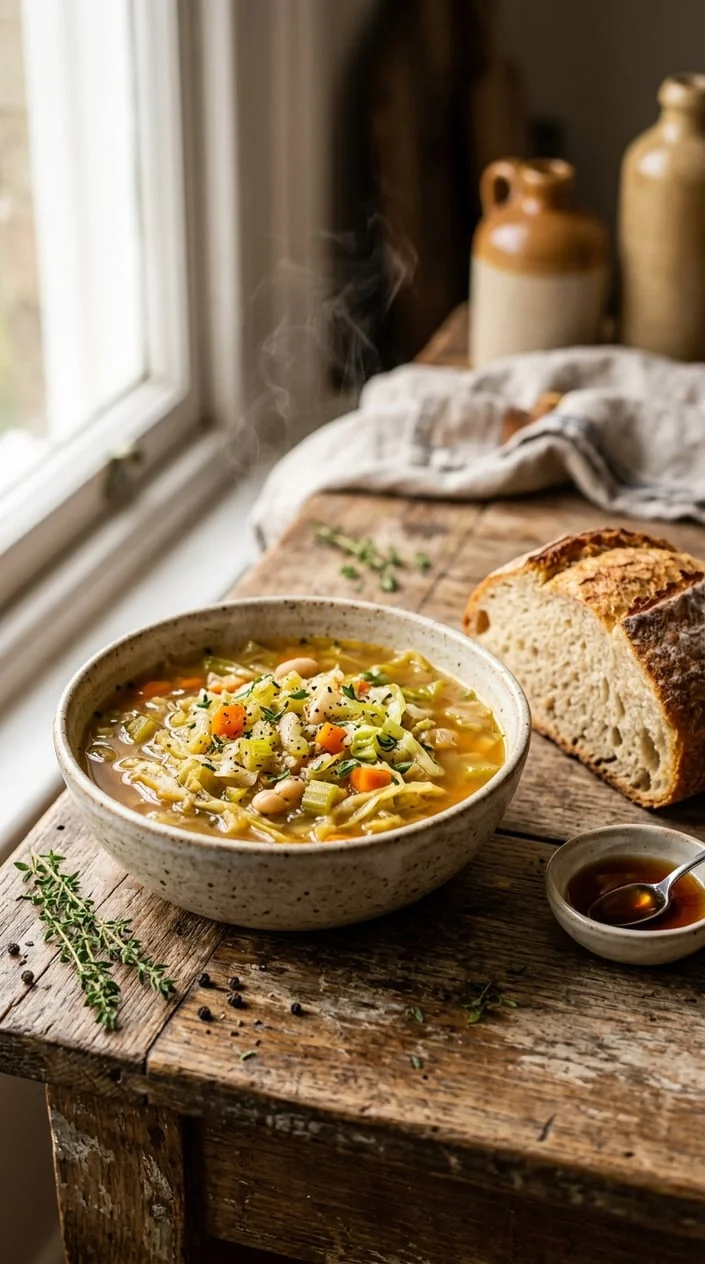 Easy Cabbage Soup Recipe (Hearty & Gut-Healthy) 1 Easy Cabbage Soup Recipe (Hearty & Gut-Healthy)