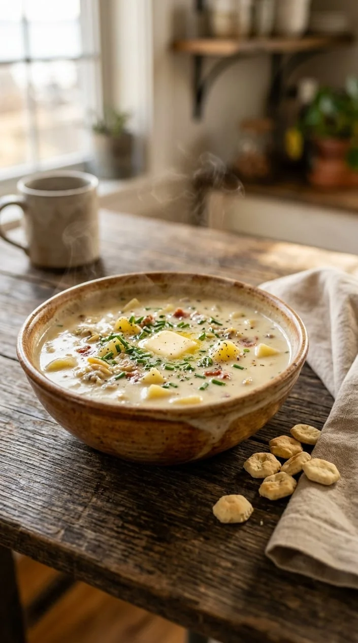 Classic New England Clam Chowder Recipe