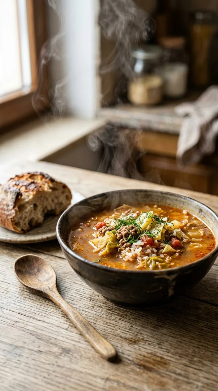 Golumpki Soup Recipe (Unstuffed Cabbage Roll Soup)