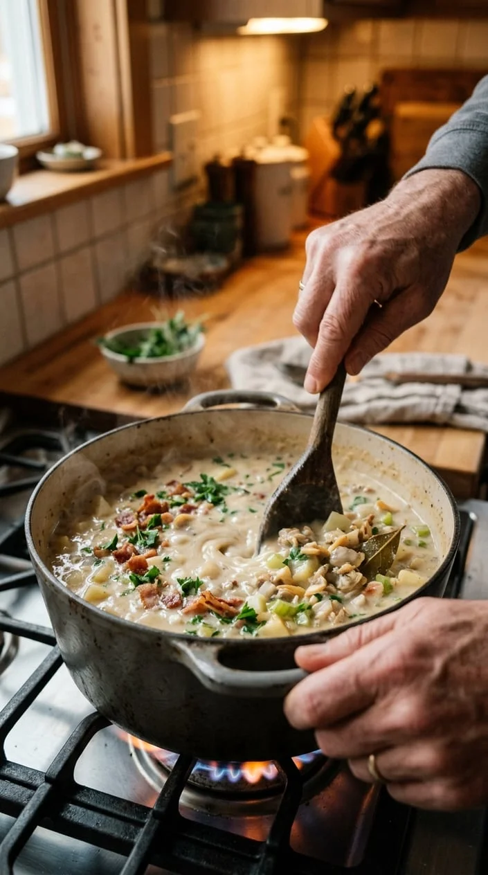 Classic New England Clam Chowder Recipe 4 How To Make Clam Chowder